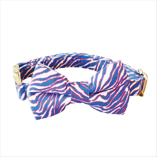 Game Day Dog Collar & Bow – Show Your Team Spirit