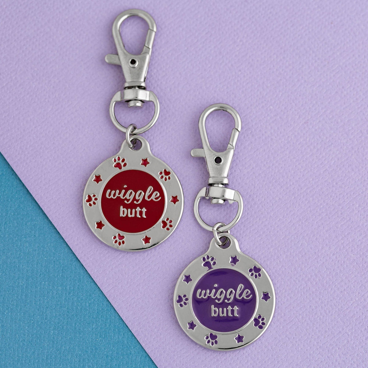Wiggle Butt Dog Tag – Funny Engraved Pet ID Tag
