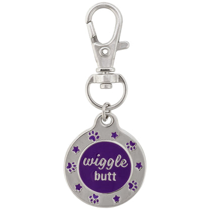 Wiggle Butt Dog Tag – Funny Engraved Pet ID Tag
