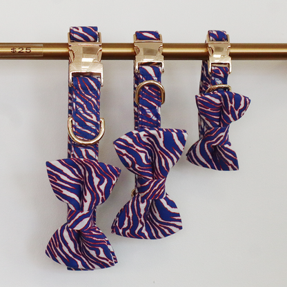 Game Day Dog Collar & Bow – Show Your Team Spirit